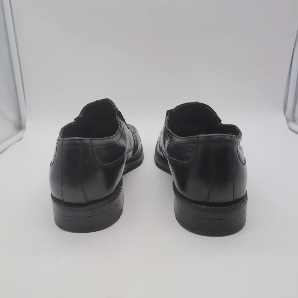 Nunn Bush NXXT Sz 11 Men's Black Leather Slip-On Shoes
